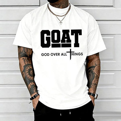GOD OVER ALL THINGS | GOAT Faith Tee