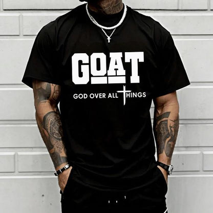 GOD OVER ALL THINGS | GOAT Faith Tee